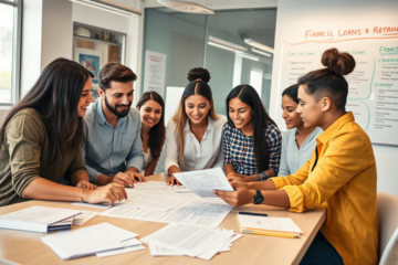 Immagine che rappresenta il processo di ottenimento di un prestito per avviare un'attività.